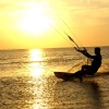 Kitesurfing